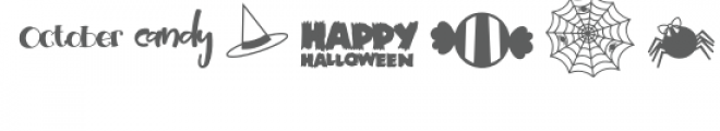 halloween dingbat font Font OTHER CHARS