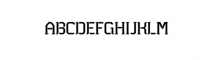 Harbinger GB Regular Font UPPERCASE