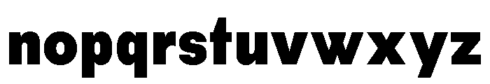 Habitas Black Font LOWERCASE