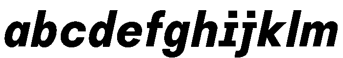 Habitas Bold Italic FONT