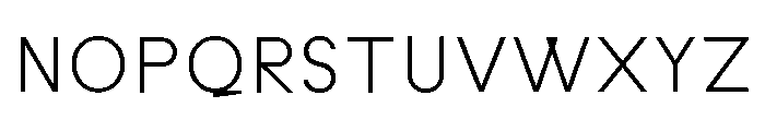 Habitas Extra Light Font UPPERCASE