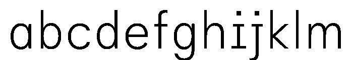 Habitas Extra Light FONT