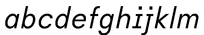 Habitas Light Italic FONT