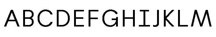 Habitas Light Font UPPERCASE