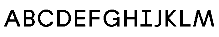 Habitas Regular Font UPPERCASE