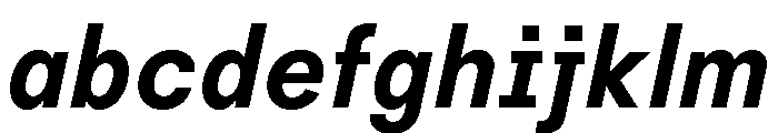 Habitas Semi Bold Italic FONT