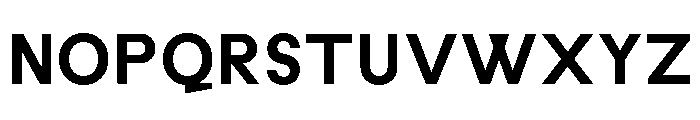 Habitas Semi Bold Font UPPERCASE