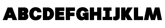Habitas Super Font UPPERCASE