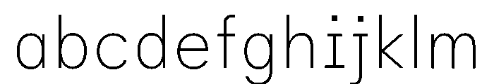 Habitas Thin FONT
