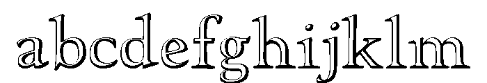 Hadriano Stone Cut FONT