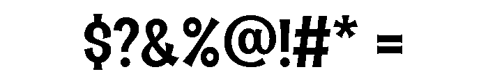 Halau Light Font OTHER CHARS