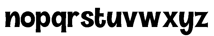 Halau Regular Font LOWERCASE