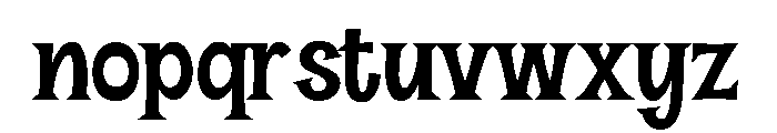 Halau Serif Light Font LOWERCASE