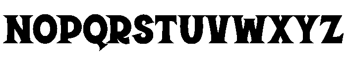 Halau Serif Medium Font UPPERCASE