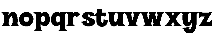 Halau Serif Medium Font LOWERCASE