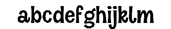 Halau Spooky Fill Light FONT