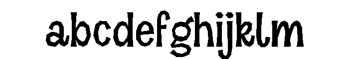 Halau Spooky Fill Thin FONT