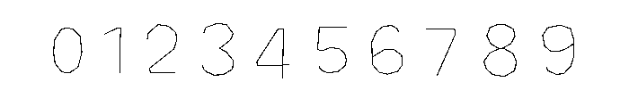 Halau Spooky Inline Bold Font OTHER CHARS
