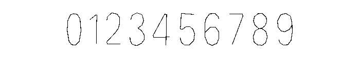 Halau Spooky Inline Light Font OTHER CHARS