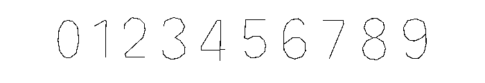 Halau Spooky Inline Medium Font OTHER CHARS
