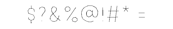 Halau Spooky Inline Regular Font OTHER CHARS