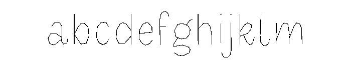 Halau Spooky Inline Thin FONT