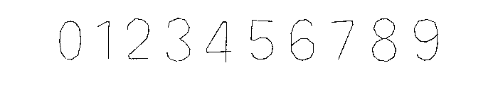 Halau Spooky Rough Inline Medium Font OTHER CHARS