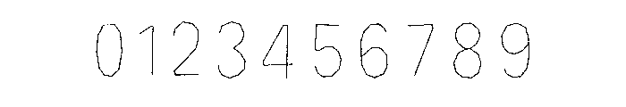 Halau Spooky Rough Inline Regular Font OTHER CHARS