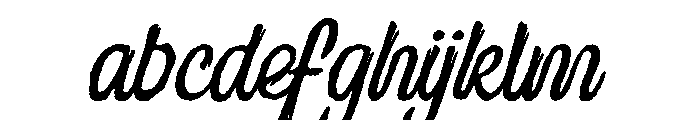 Halau Spooky Script Rough FONT