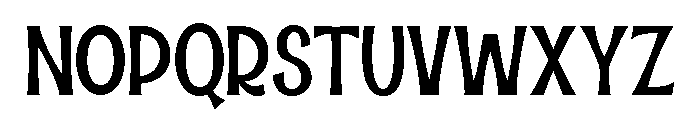 Halau Thin Font UPPERCASE