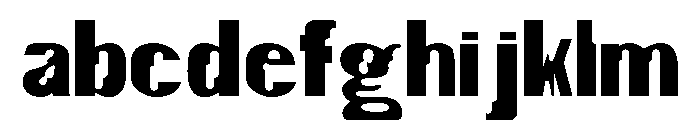 Hamilton Offset Regular FONT