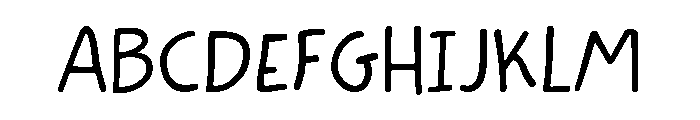 Hand It Over Font UPPERCASE