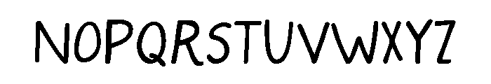 Hand It Over Font UPPERCASE