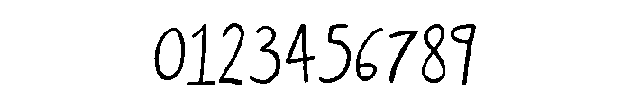 Hand It Regular Font OTHER CHARS
