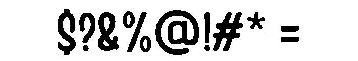 Handy Casual Condensed Regular Font OTHER CHARS