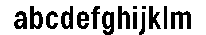 Handy Sans Condensed Regular FONT