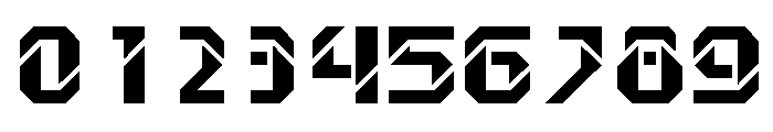 Hansson Stencil Bold Font OTHER CHARS