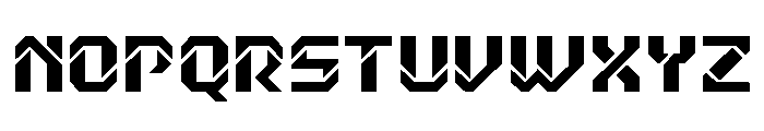 Hansson Stencil Bold Font UPPERCASE