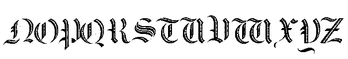 Harbour Decor Font UPPERCASE