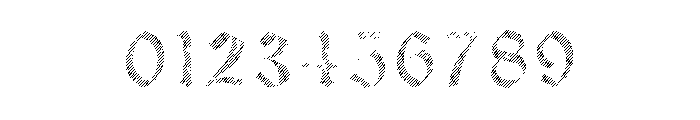 Harbour Lined Font OTHER CHARS