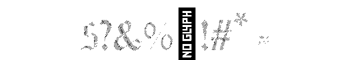 Harbour Lined Font OTHER CHARS