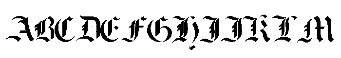 Harbour Regular Font UPPERCASE