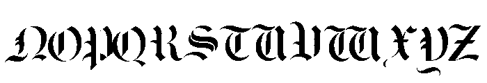 Harbour Regular Font UPPERCASE