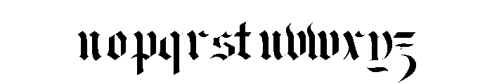 Harbour Regular Font LOWERCASE