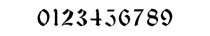 Harbour Rough Font OTHER CHARS