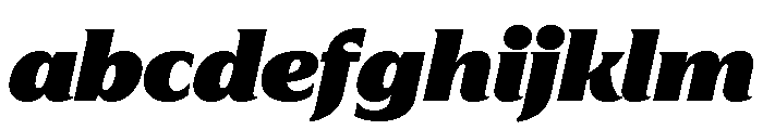 Hardcover Black Italic FONT