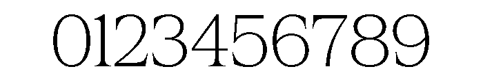 Hardcover Extra Light Font OTHER CHARS