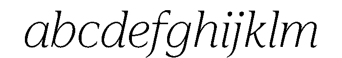Hardcover Italic FONT