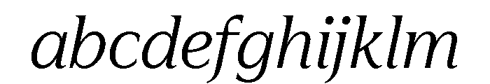 Hardcover Light Italic FONT