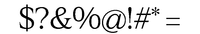 Hardcover Light Font OTHER CHARS